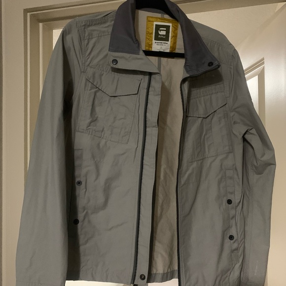 G-Star Raw Grey Light Fall Jacket for Men - Picture 4 of 5